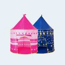 Kids Pop Up Tent Wizard Princess Castle Indoor Outdoor Playhouse Fun Toy
