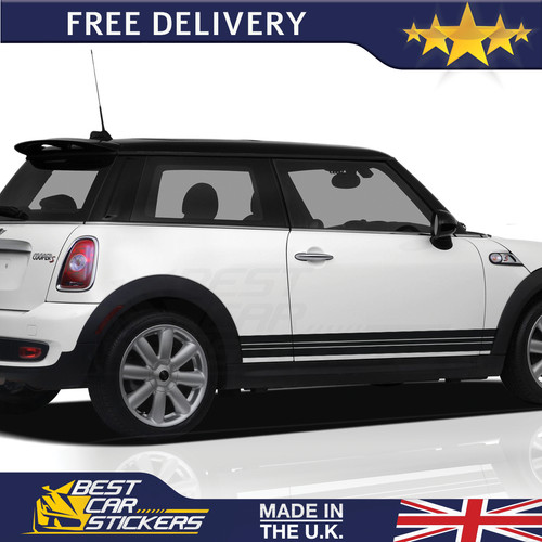 For mini cooper side stripe - cooper,