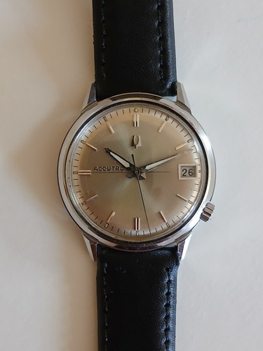 Bulova accutron 218d - bulova, steel