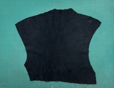 Black Suede Cow Hide Half