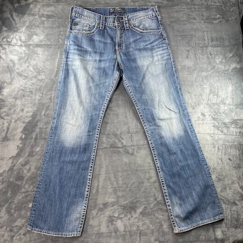 Silver zac jeans mens 34x34 - mens,