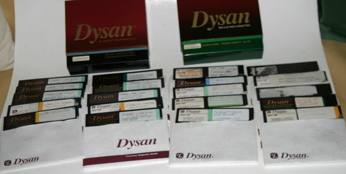 Lot boxed dysan 5 25 - lot,