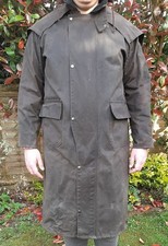 CountryWear Brown Waxed Long