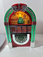 Mr. Christmas Retro Rock-O-Rama Illuminated Holiday Jukebox Play 8 Classic Songs