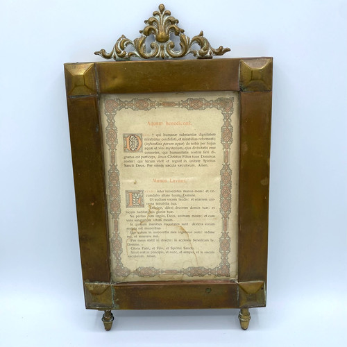Antique catholic altar frame - antique,