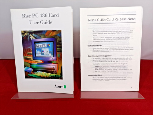 User guide for risc - risc, 486
