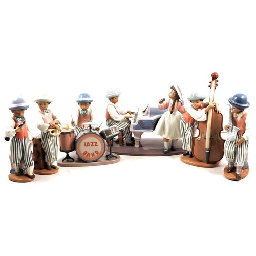 Lladro jazz band figures - lladro,