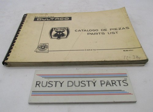 Bultaco factory 1972 lobito - factory,