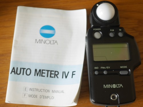 Minolta auto meter - minolta, f