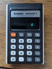 Vintage 1970s Casio Personal 1