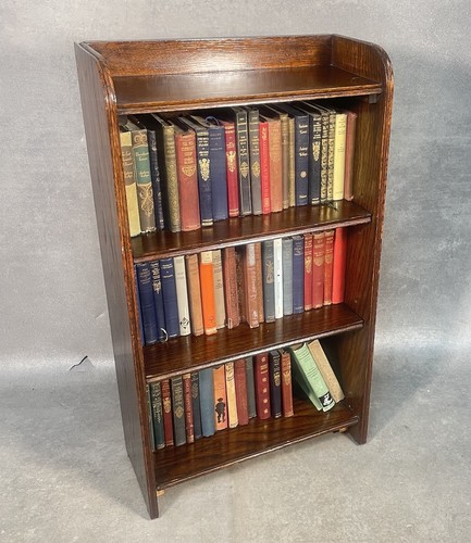 Oak bookcase bookshelf - oak,