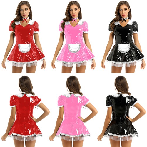 Women french maid costume - uk,