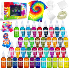 Tie Dye Kit - 40 Colour Fabric