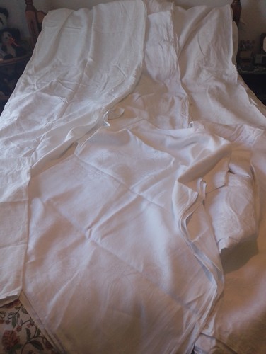 Bundle large white vintage - bundle, 6