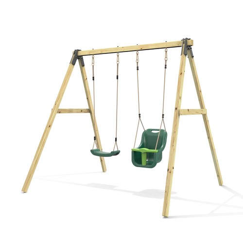 Rebo glide wooden - wooden, swing