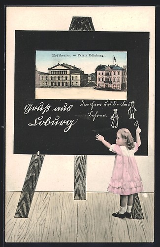 School blackboard coburg - ak,