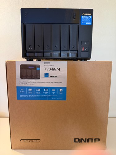 Qnap tvs h674 bay nas - qnap, tvs-h674