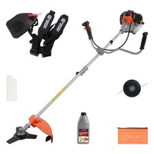 52cc Petrol Garden Brush Cutter, Grass Trimmer + Oil