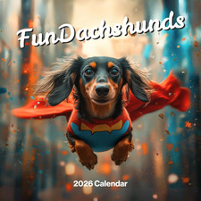 Dachshund Calendar 2026 -