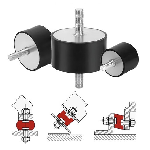 Male rubber mount - /,