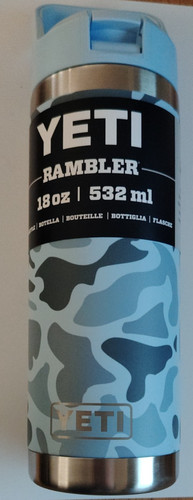 Yeti rambler 18oz blue - -, camo