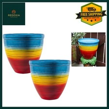 Vibrant Rainbow Effect Round