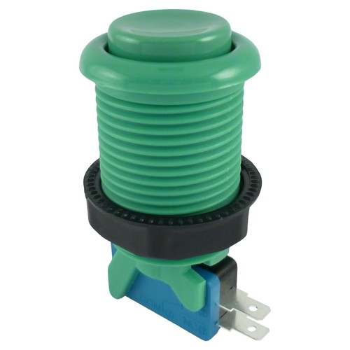 Green happ style 28mm round - green,