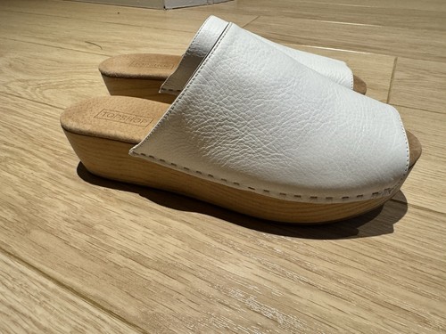 Topshop wood clogs uk6 - clogs,