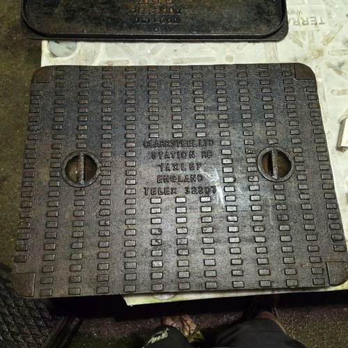 Cast iron manhole - iron, 645mm