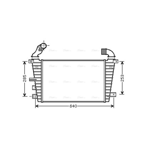 Intercooler for vauxhall - intercooler, astra