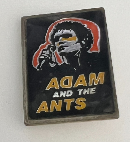 Vintage adam the - ants, pin