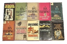 Lot of 10 VTG James Bond