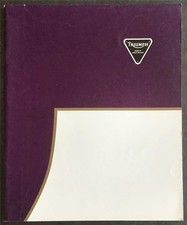 TRIUMPH RANGE Motorcycle Sales Publicity Brochure 1996 #3864150