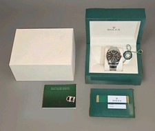 Rolex Milgauss 40mm 116400GV Box & Papers 2018 Black Dial Green Glass