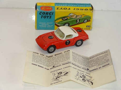 Corgi 319 lotus elan coupe - lotus,