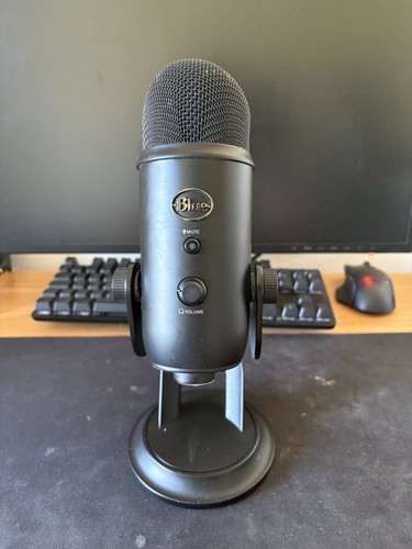 Blue yeti usb microphone black - blue,