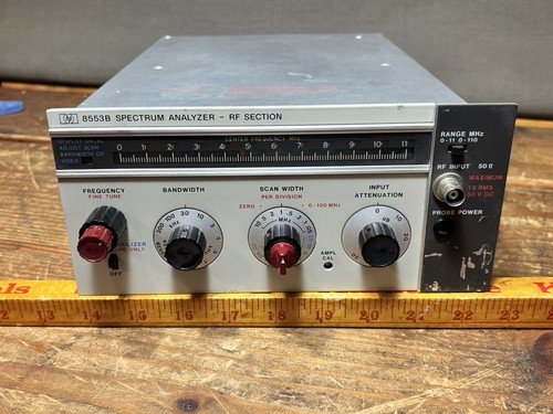 8553b spectrum analyzer - spectrum,