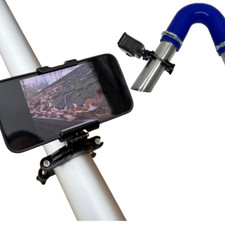 CAMERA & BRACKET PHONE HOLDER Gutter Vacuum Cleaning Vac Inspection Pole System