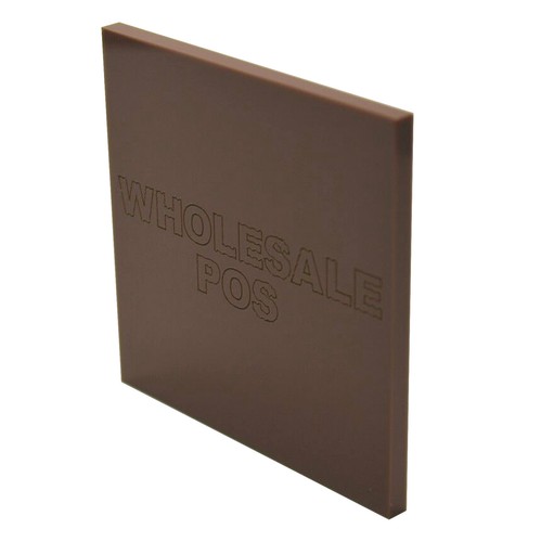 Brown acrylic perspex - perspex®, sheet