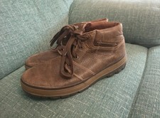 Mens Size 8 Brown Leather Cat