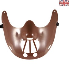 Creepy Brown Hannibal Mask - One Size, Perfect for Every Halloween Costume