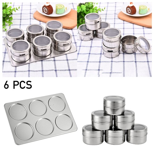 Pcs spice jar magnetic - jar,