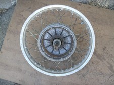 BMW 600 750 900 R60 R75 R90 boxer ?? rear drum brake spoked wheel USED AS FOUND