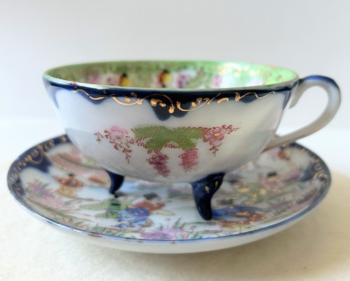 Vintage geisha river scene - vintage,