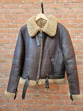 Genuine RAF Association ‘Irvin’ Style Sheepskin Flying Jacket Medium Size 42