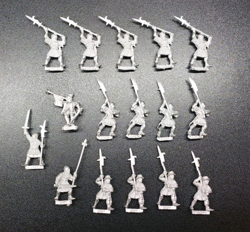 16x bretonnian men arms - bretonnian, men-at-arms