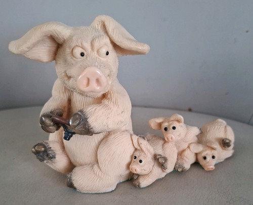 Piggin pigs pile figure by - pigs,
