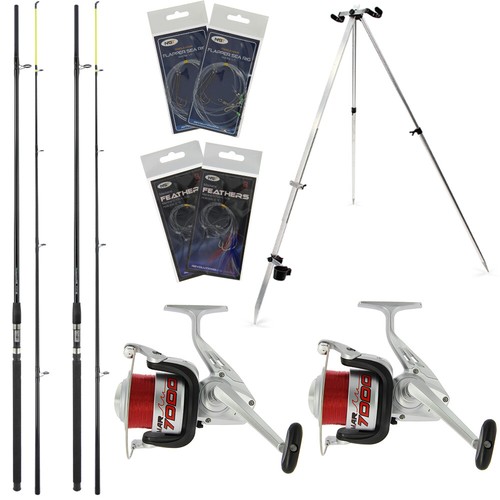 Sea fishing setup - 2x,
