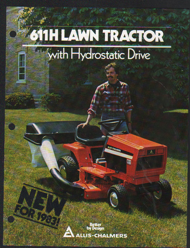 Allis chalmers 611h lawn - "611h",