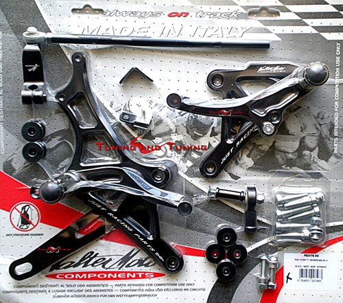 Rearsets valtermoto type - 1, for